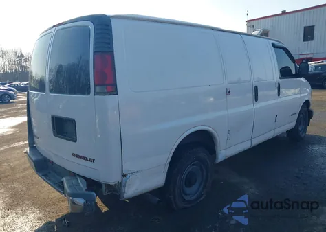 2000 Chevrolet Express from USA, damaged, VIN 1GCFG25M5Y1149443